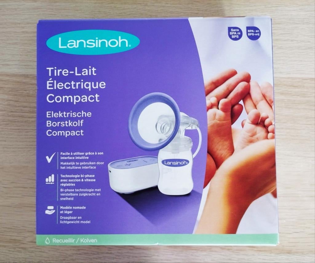 Lansinoh tire-lait électrique +  produits neufs offerts, Enfants & Bébés, Aliments pour bébé & Accessoires, Comme neuf, Tire-lait