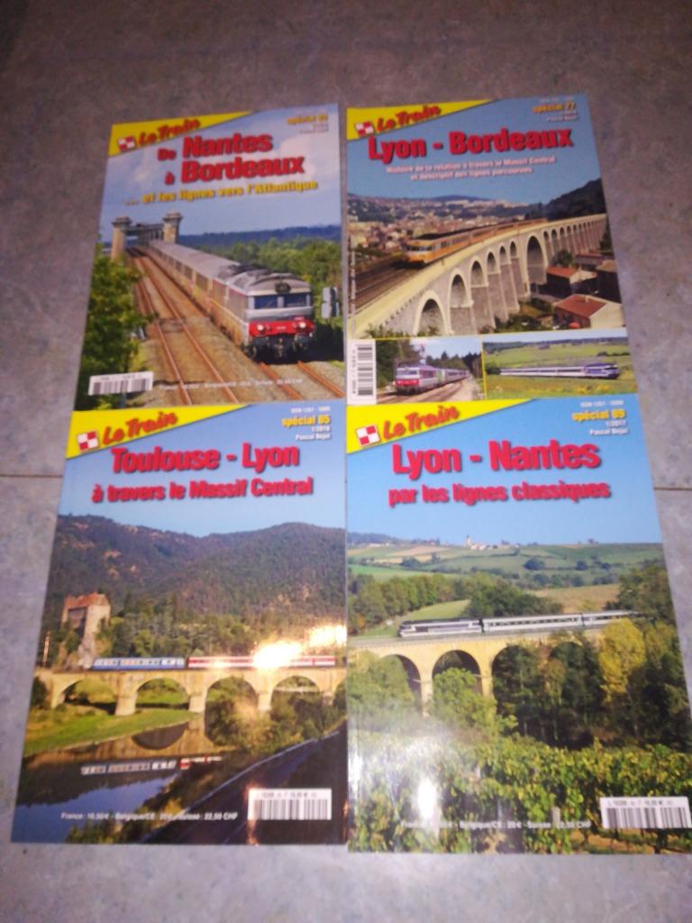 Lot de 4 Revues Hors series "Le Train" ou au choix, Enlèvement ou Envoi, Comme neuf, Livre, Revue ou Catalogue