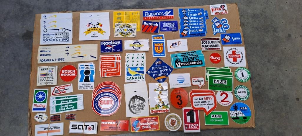 Oude stickers, Verzamelen, Ophalen of Verzenden, Zo goed als nieuw