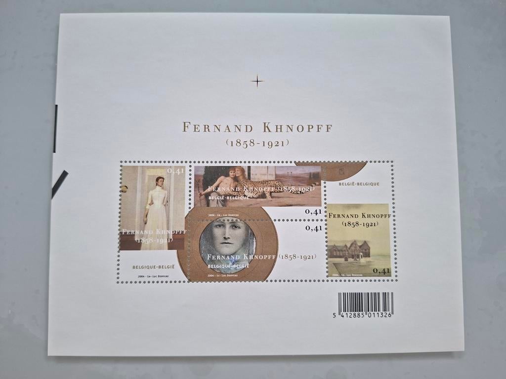 Feuillet Fernand Khnopff, Enlèvement ou Envoi