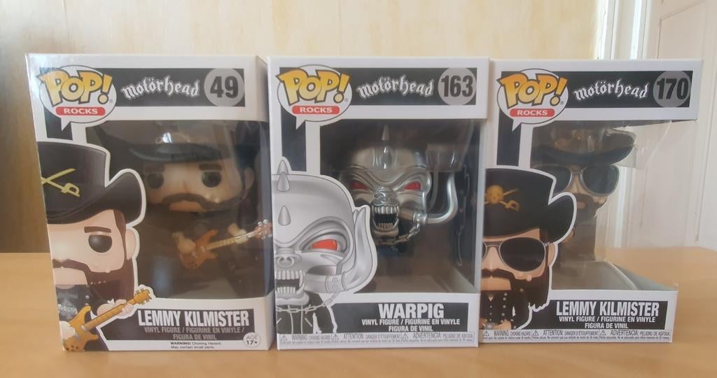 Motorhoofd ♤ Lemmy Kilmister ♤ Pop'Rock, Verzamelen, Ophalen of Verzenden, Nieuw