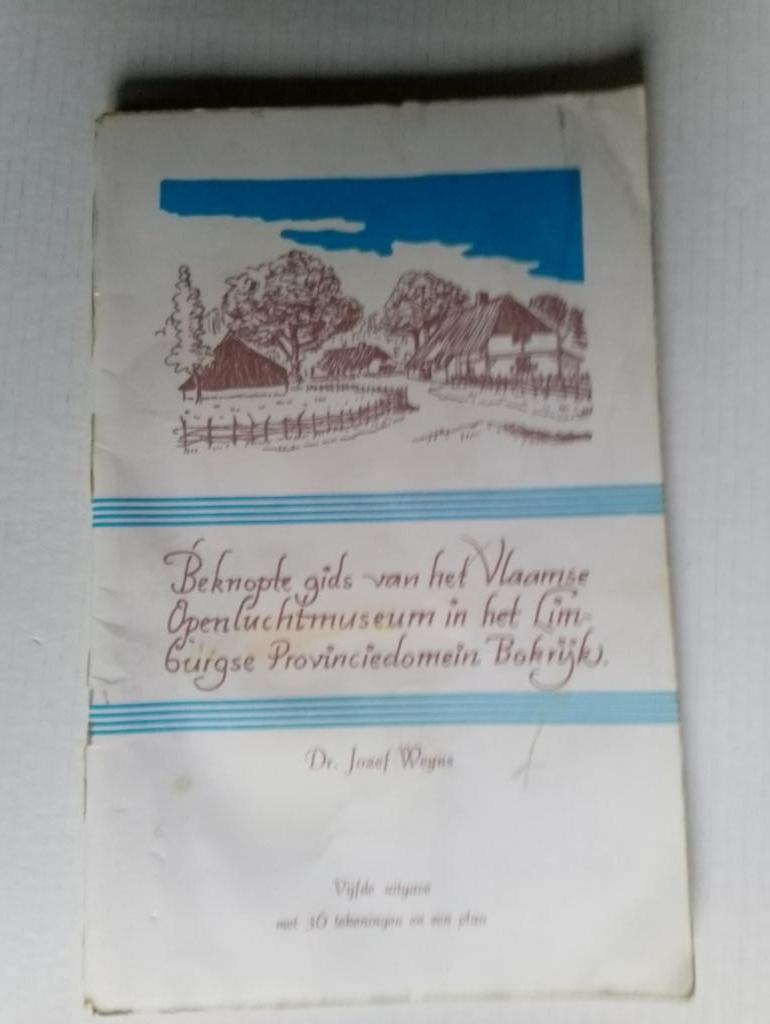 Beknopte gids van het Vlaamse Openluchtmuseum in Limburg, Boeken, Ophalen of Verzenden, Gelezen