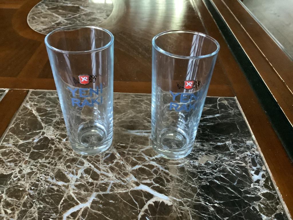 2 raki glazen, Ophalen, Nieuw, Borrel- of Shotglas