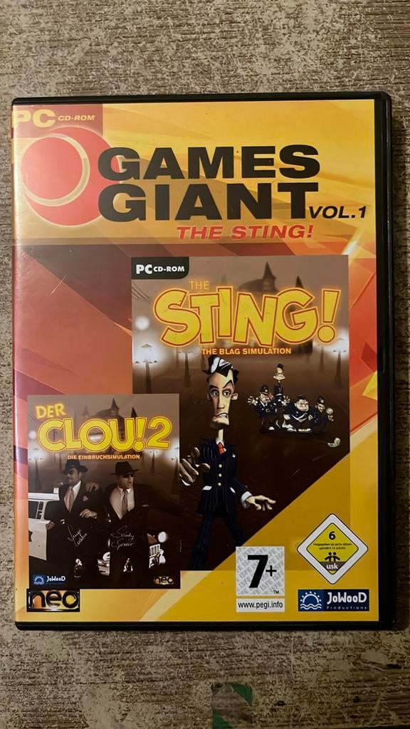 Pc game der clou 2 en the sting, Ophalen of Verzenden, Zo goed als nieuw, Vanaf 3 jaar