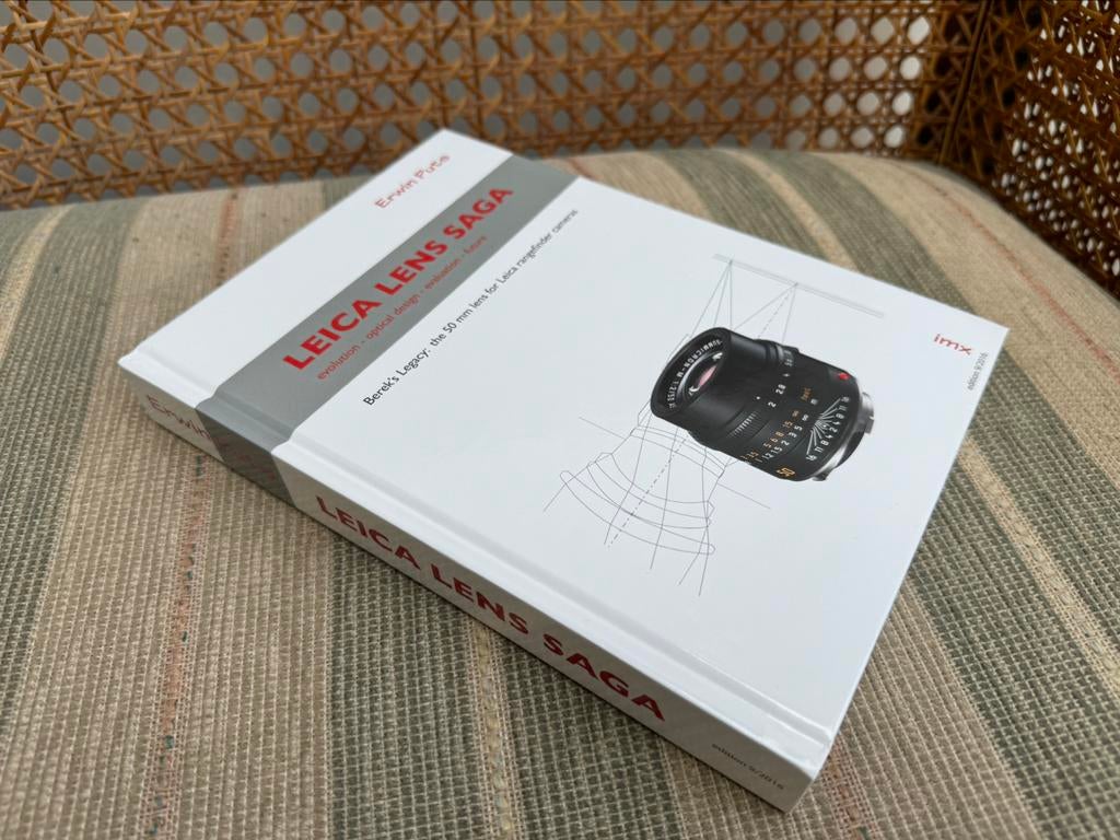Nieuwstaat! Uniek! Erwin Puts Leica Lens Saga Boek 50mm APO, Enlèvement ou Envoi, Comme neuf