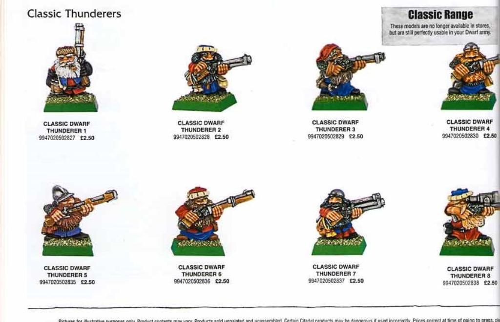 Dwarfs Thunderers x2, Enlèvement ou Envoi, Neuf, Warhammer, Figurine(s)