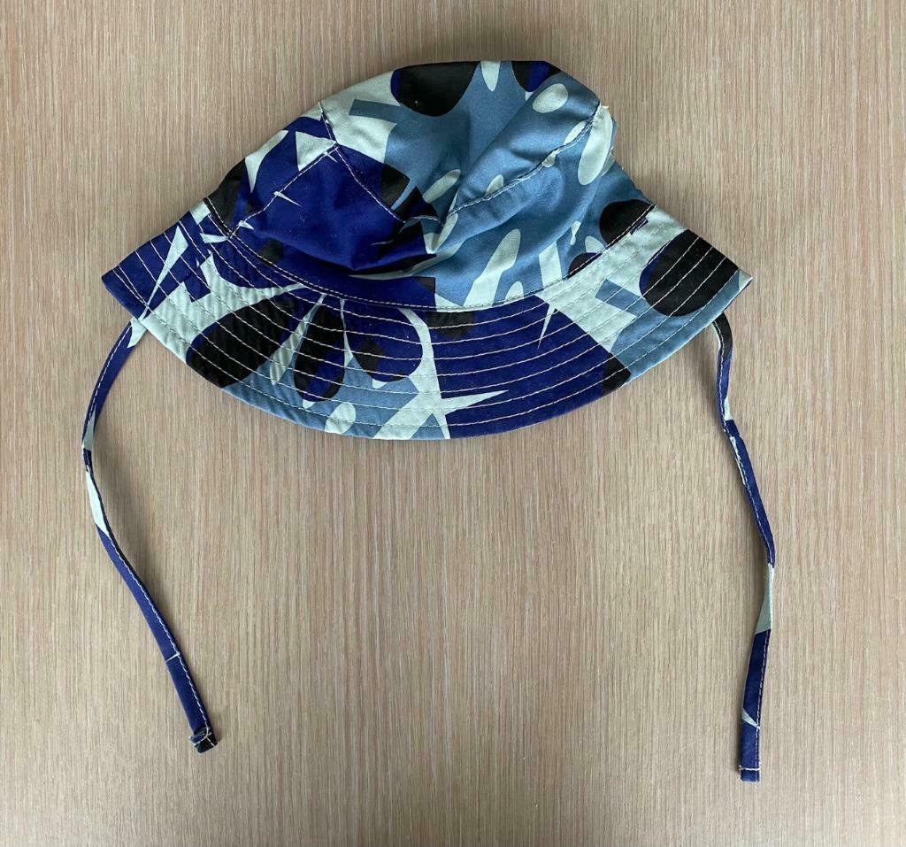 Blauw hoedje Hema maat 4-9 maand, Kinderen en Baby's, Babykleding | Petten en Hoeden, Verzenden, Hoed, Zo goed als nieuw, Hema