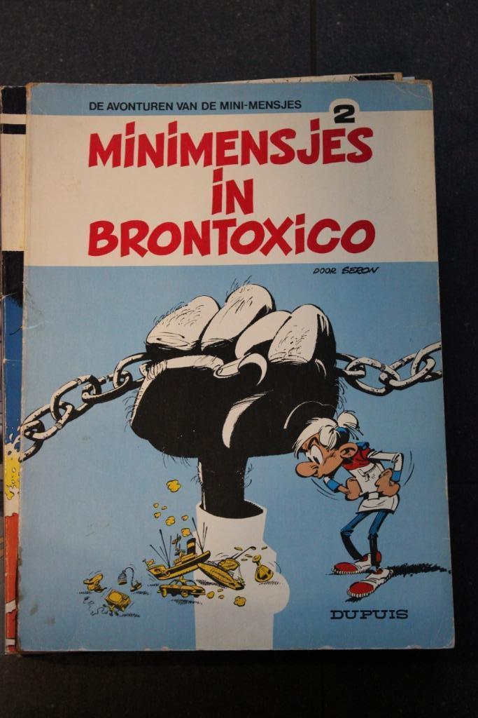 STRIP SC DE MINIMENSJES 2 IN BRONTOXICO DOOR SERON, Boeken, Ophalen of Verzenden