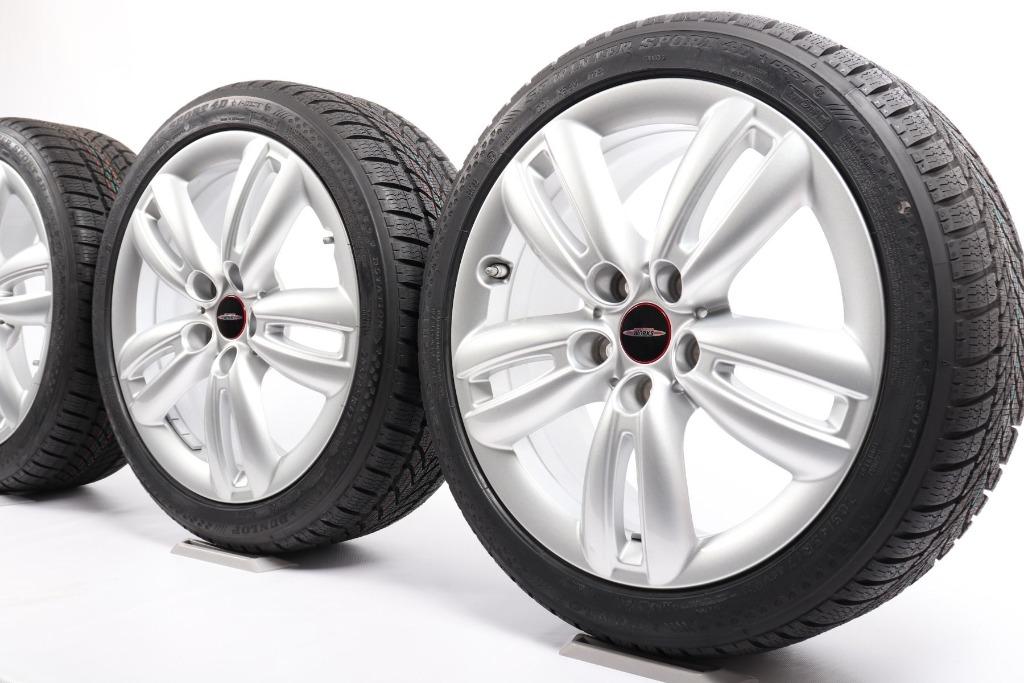 Mini Cooper F55 F56 F57 17 pouces 501 JCW hiver Dunlop RFT, Pneus et Jantes, Pneus hiver, Enlèvement ou Envoi, Véhicule de tourisme