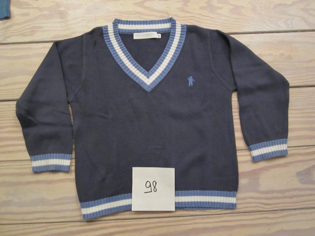 Trui donkerblauw Filou & Friends - Maat 98, Kinderen en Baby's, Trui of Vest, Filou & Friends, Ophalen of Verzenden, Zo goed als nieuw