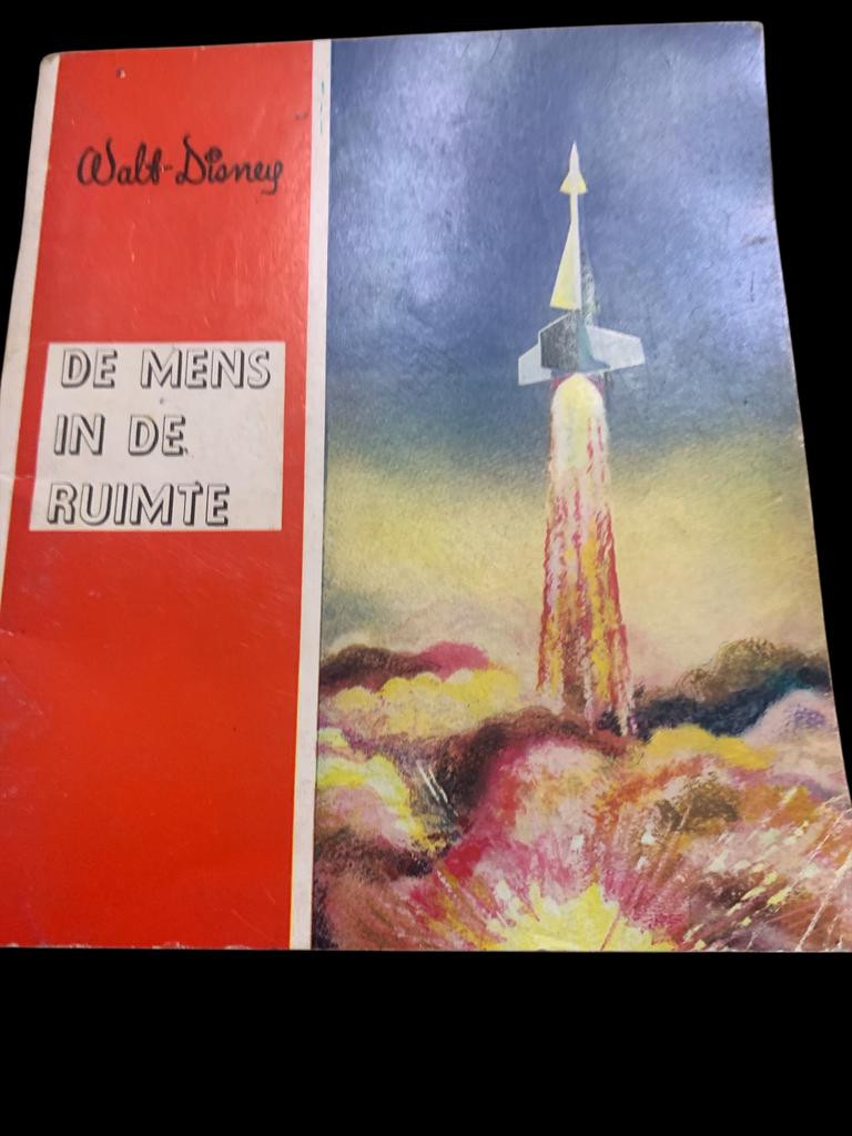 De mens in de ruimte- Walt Disney, Verzenden, Zo goed als nieuw