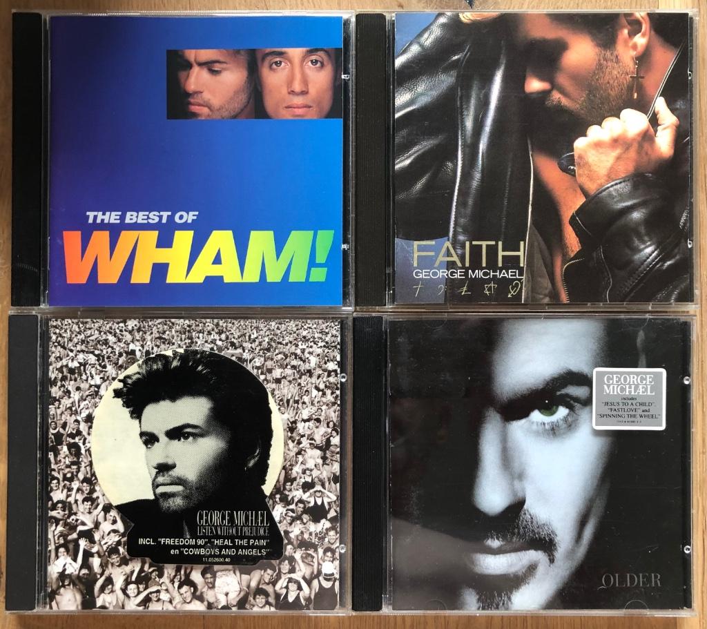 GEORGE MICHAEL - Wham!, Faith, Listen & Older ( 4 CDs ), Ophalen of Verzenden, Zo goed als nieuw