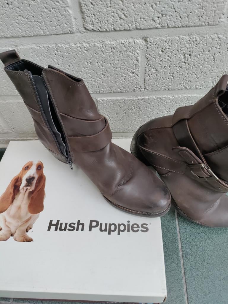 Laarsjes Hush Puppies maat 40, Kleding | Dames, Schoenen, Ophalen, Bruin, Lage of Enkellaarzen, Zo goed als nieuw