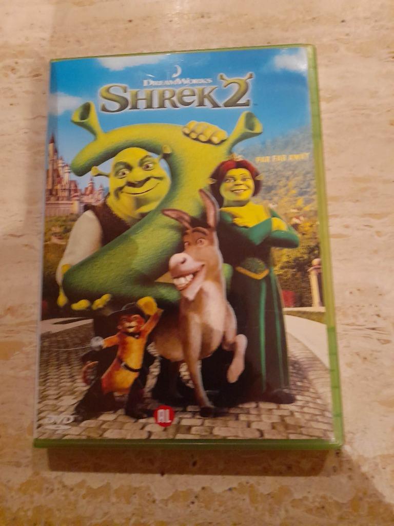DVD 'Shrek 2', Gebruikt, Tekenfilm, Ophalen of Verzenden, Alle leeftijden