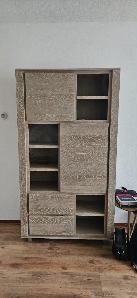 Armoire de rangement robuste - 200 cm de haut, Maison & Meubles, Armoires | Buffets, Comme neuf, 200 cm ou plus, 100 à 150 cm
