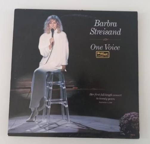 Vinyl LP Barbra Streisand One Voice Live Pop Ballad, Cd's en Dvd's, Ophalen of Verzenden, 12 inch