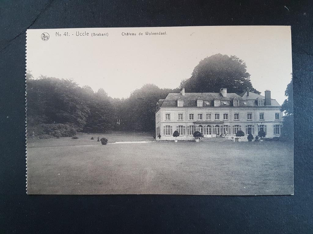 Ukkel Uccle ( Brabant ) Château de Wolvendael, Collections, Cartes postales | Belgique, Enlèvement ou Envoi, 1920 à 1940, Non affranchie