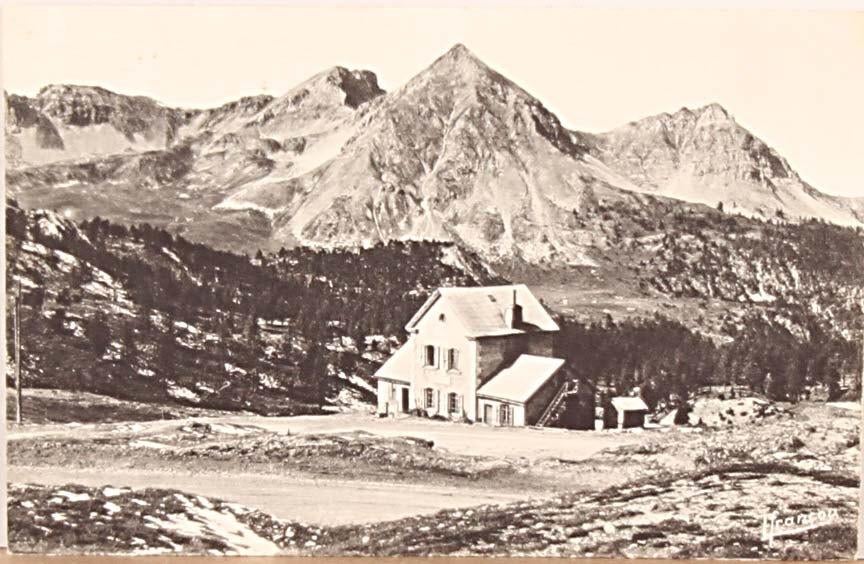 Postkaart: Col "Les hautes Alpes", Ophalen of Verzenden, 1940 tot 1960, Ongelopen, Frankrijk
