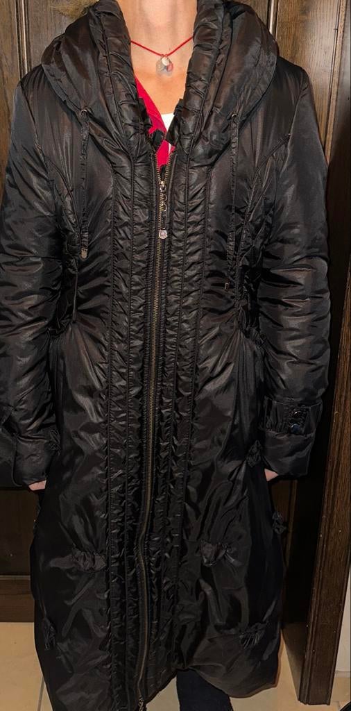 Manteau long noir de marque Alexo, Vêtements | Femmes, Enlèvement ou Envoi, Comme neuf, Noir