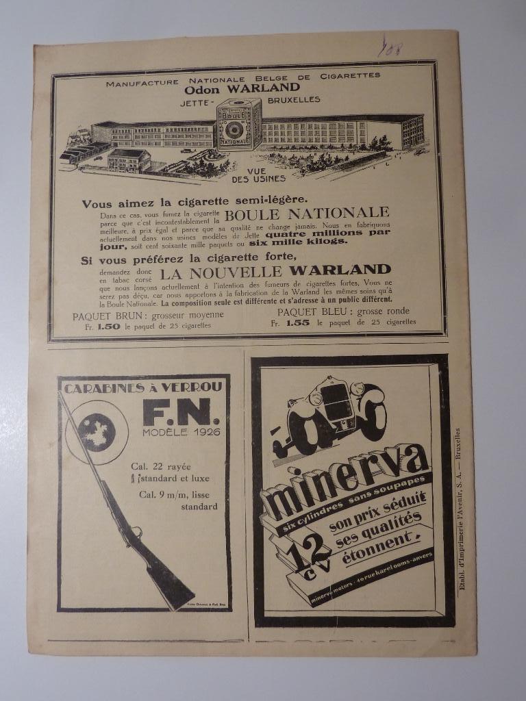 16 tijdschriften Touring Club de Belgique 1928 - Automobilia, Enlèvement ou Envoi