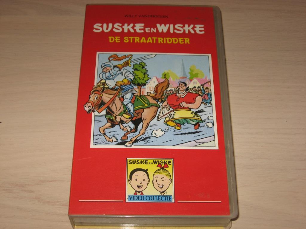 k7 vhs suske en wiske, Tekenfilm, Alle leeftijden, Ophalen of Verzenden, Zo goed als nieuw
