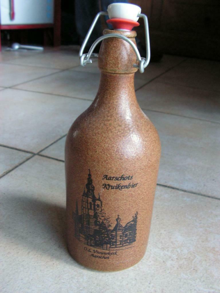 Pichet en pierre de bière Aarschots Kruikenbier (vide), Collections, Marques de bière, Enlèvement ou Envoi, Comme neuf, Bouteille(s)