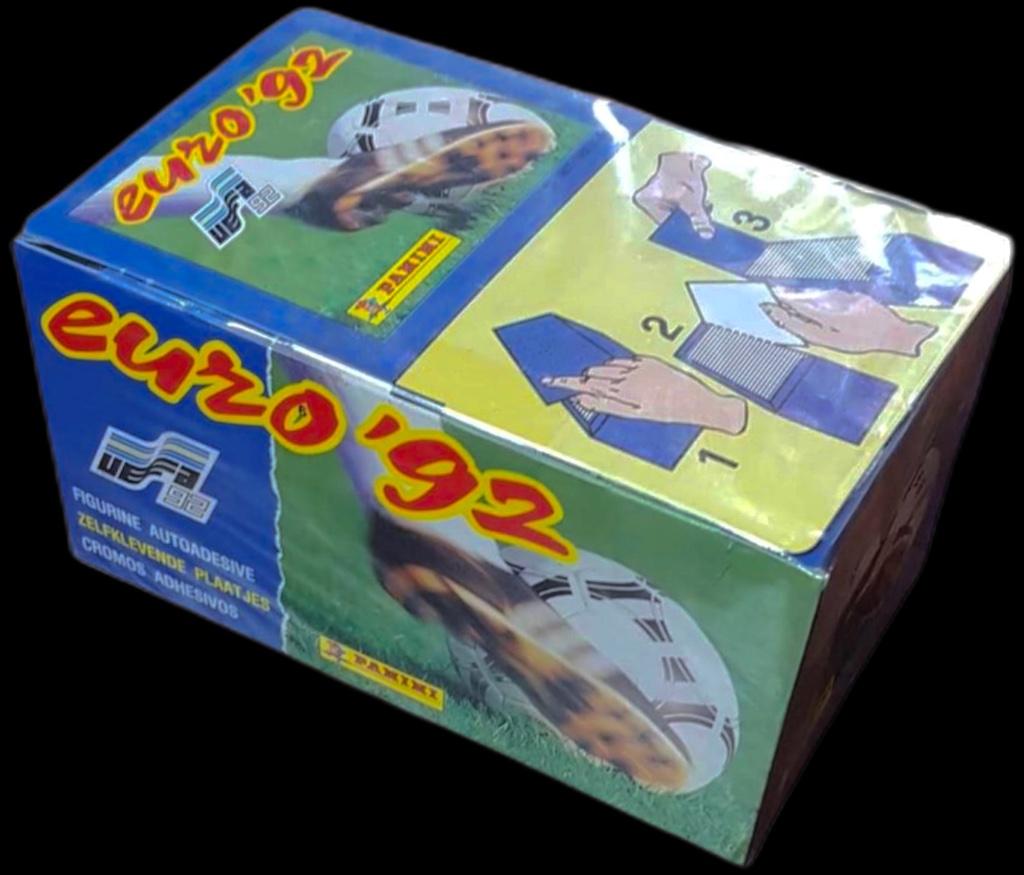 Panini EURO 92 Zweden Box Display EK 1992 Sticker Zakjes, Ophalen of Verzenden, Nieuw