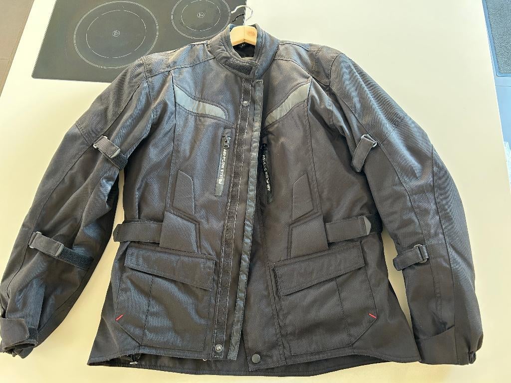 motorjas heren SHIRO - Nieuwstaat - Medium, Enlèvement ou Envoi, Hommes, Manteau | tissu