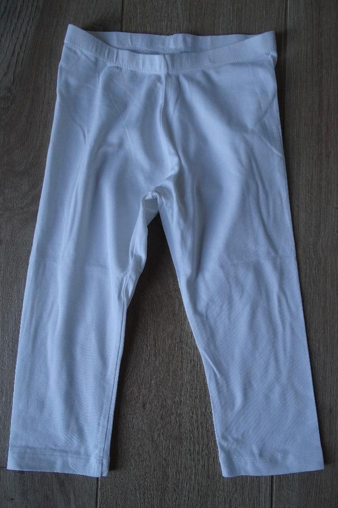Witte 3/4 legging maat 140, Kinderen en Baby's, Kinderkleding | Maat 140, Broek, C&A, Meisje, Ophalen of Verzenden