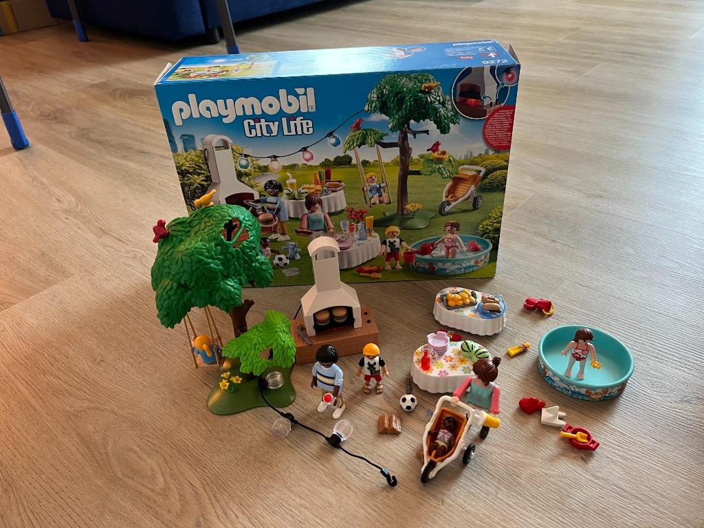 Playmobl 9272 City Life Familiefeest met barbecue, Enlèvement ou Envoi, Comme neuf