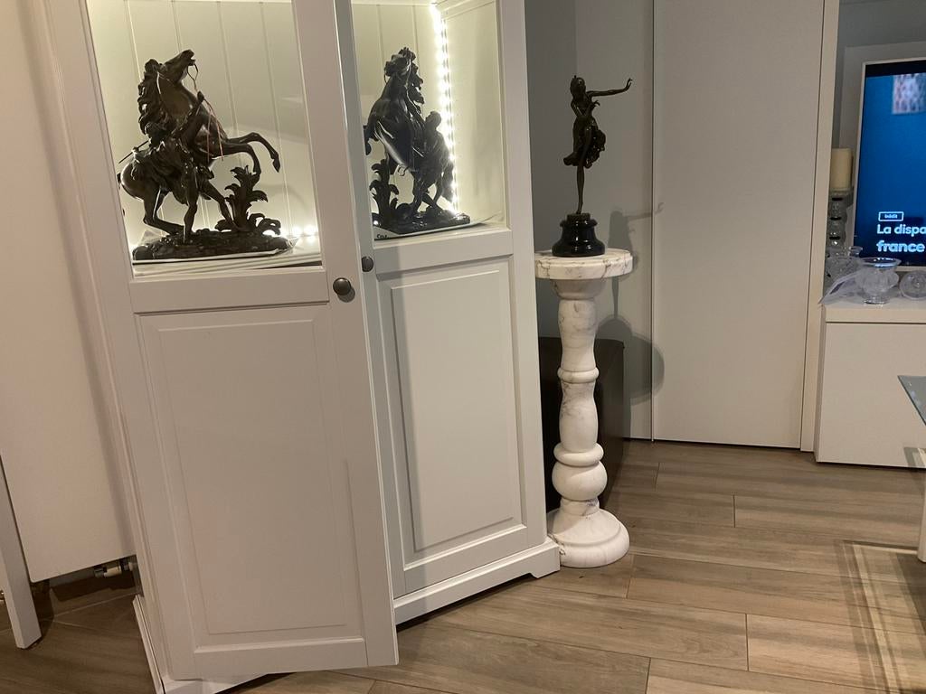 Colonne en marbre, Enlèvement, Utilisé