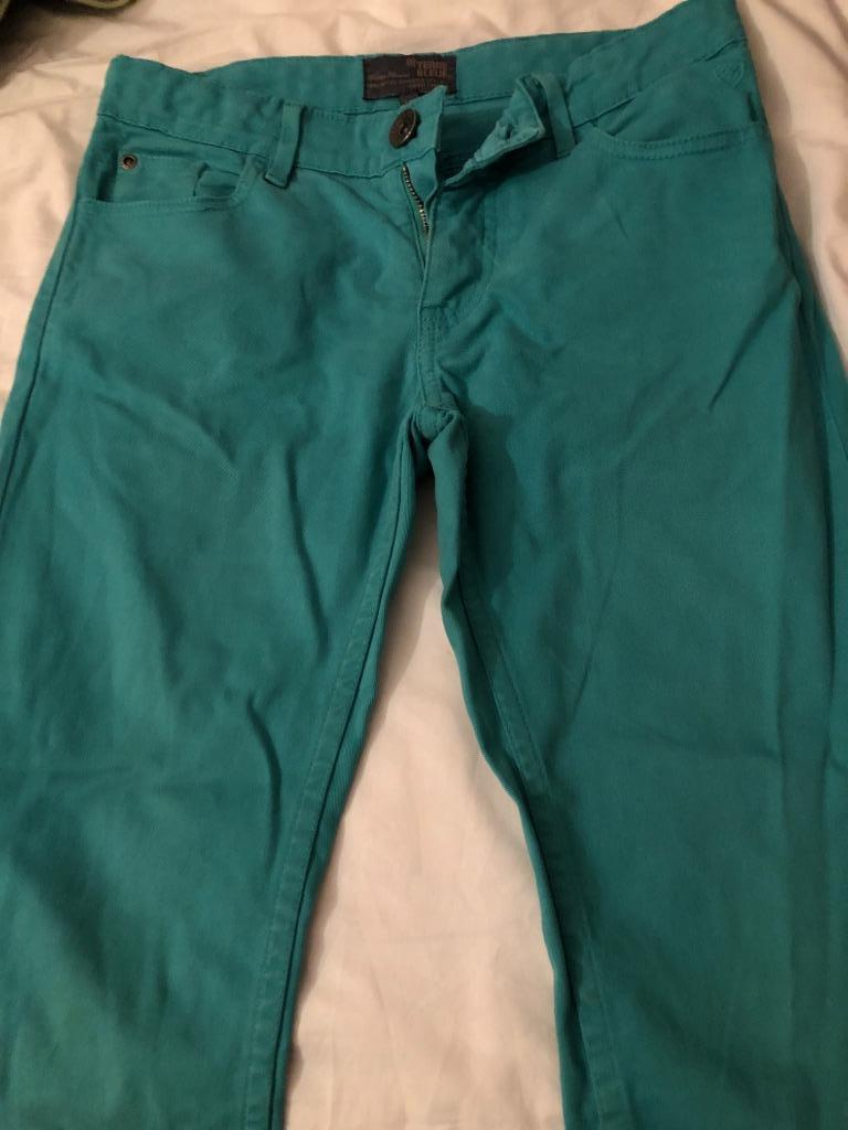 broek jongen 10 jaar, Pantalon, Garçon, Terre Bleue, Enlèvement ou Envoi
