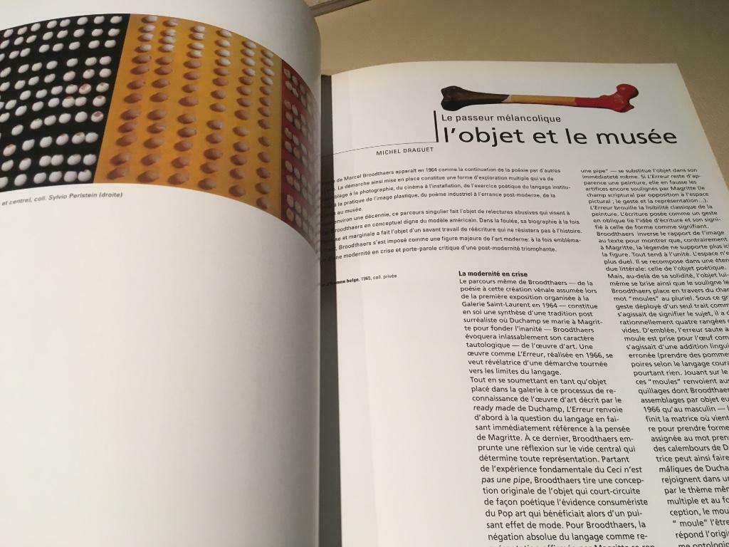 Marcel Broodthaers 90pag 100ill, Ophalen of Verzenden, Zo goed als nieuw, Schilder- en Tekenkunst