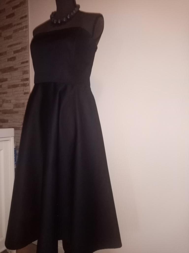Avond kleed zwarte, maat 42, Ophalen of Verzenden, Zo goed als nieuw, Maat 42/44 (L)