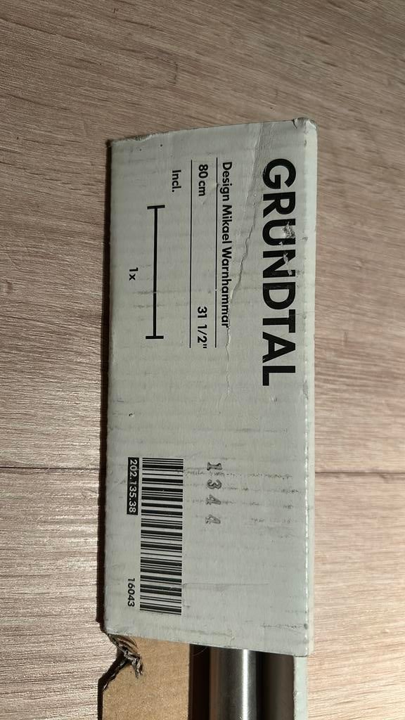 Ikea Grundtal hanger 80cm, Huis en Inrichting, Woonaccessoires | Kapstokken, Ophalen of Verzenden