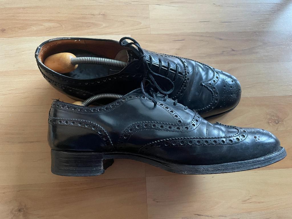 Church's Richelieu maat 45 in zeer goede staat, Kleding | Heren, Schoenen, Zwart, Gedragen, Veterschoenen, CHURCH'S
