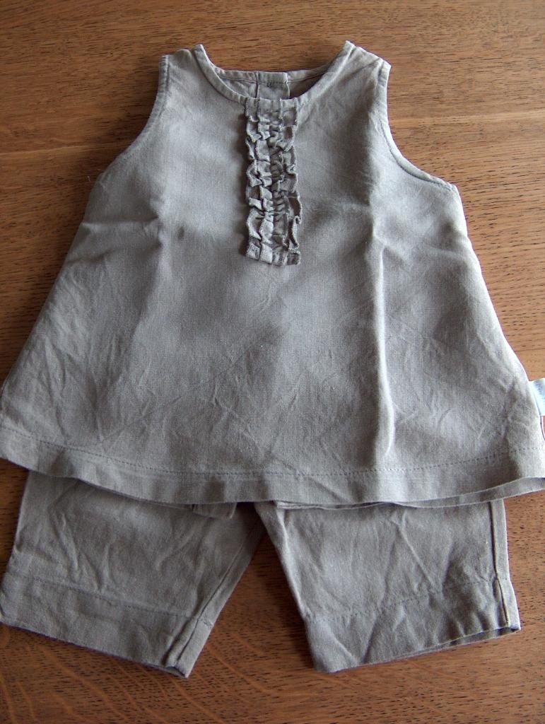 mooi setje: broek & tuniek, merk: petit filou, maat: 62, Gebruikt, Meisje, Ophalen of Verzenden, Setje