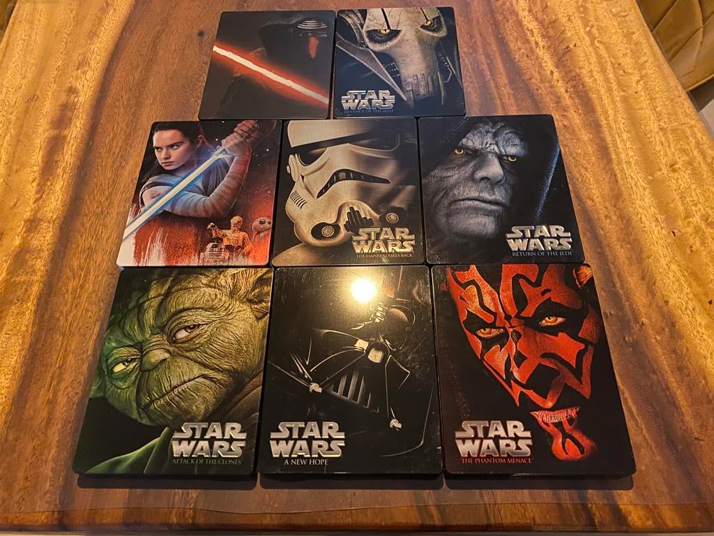 Blu ray star wars steel case, Hobby en Vrije tijd, Verzamelkaartspellen | Magic the Gathering, Ophalen, Gebruikt