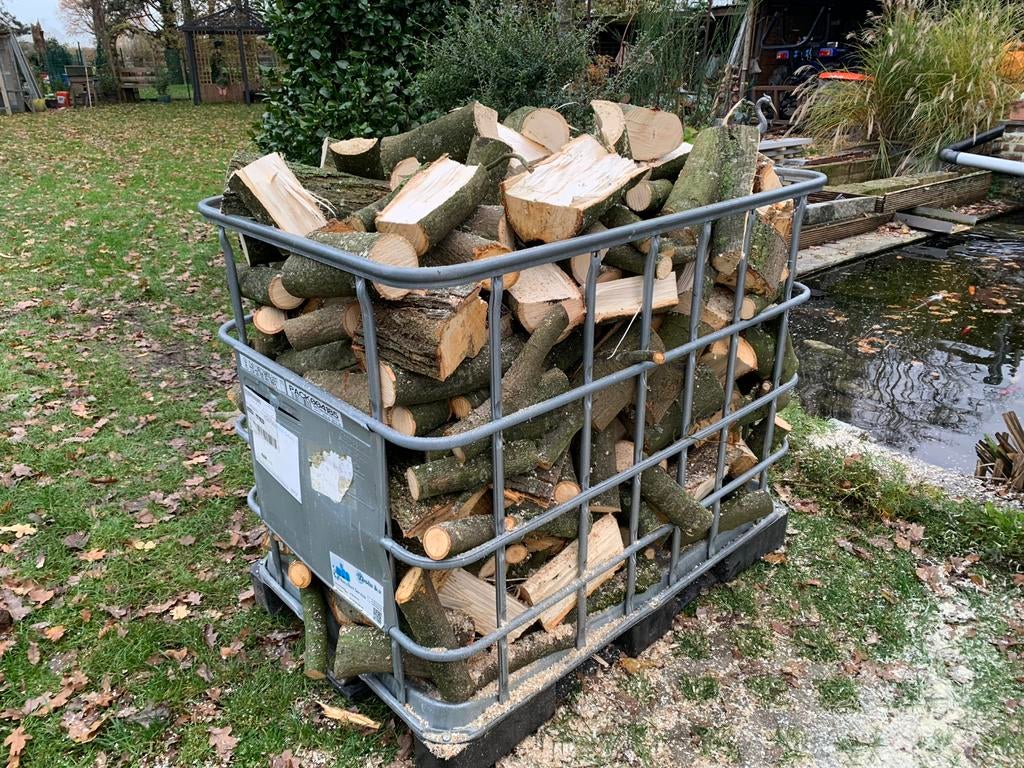 Brandhout wilg, Tuin en Terras, Brandhout, 6 m³ of meer, Ophalen, Overige houtsoorten, Blokken