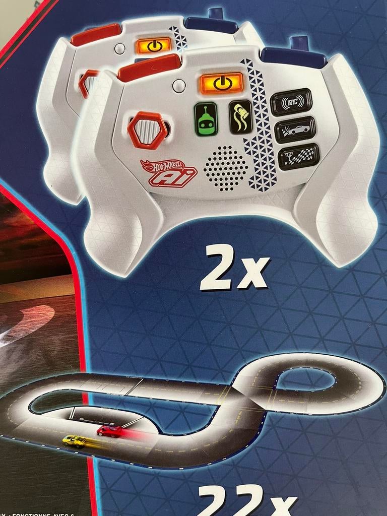 Circuit Hot Weels intelligence artificielle, Comme neuf, Circuit, Hot Wheels