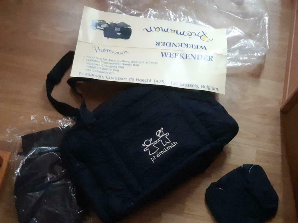 luiertas Premaman-donkerblauw-+versch.tasjes-NIEUW, Kinderen en Baby's, Ophalen, Nieuw