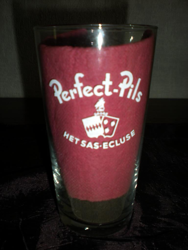 Het Sas - L'écluse  „Perfect Pils”, Verzamelen, Ophalen of Verzenden, Zo goed als nieuw, Glas of Glazen