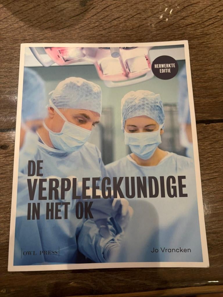De verpleegkundige in het OK, Boeken, Schoolboeken, Ophalen, Overige vakken, Owl press, Zo goed als nieuw