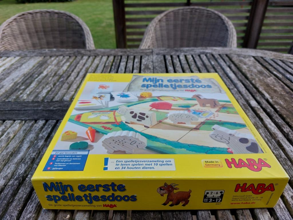Mijn eerste spelletjesdoos HABA, Ophalen, Zo goed als nieuw, Overige typen