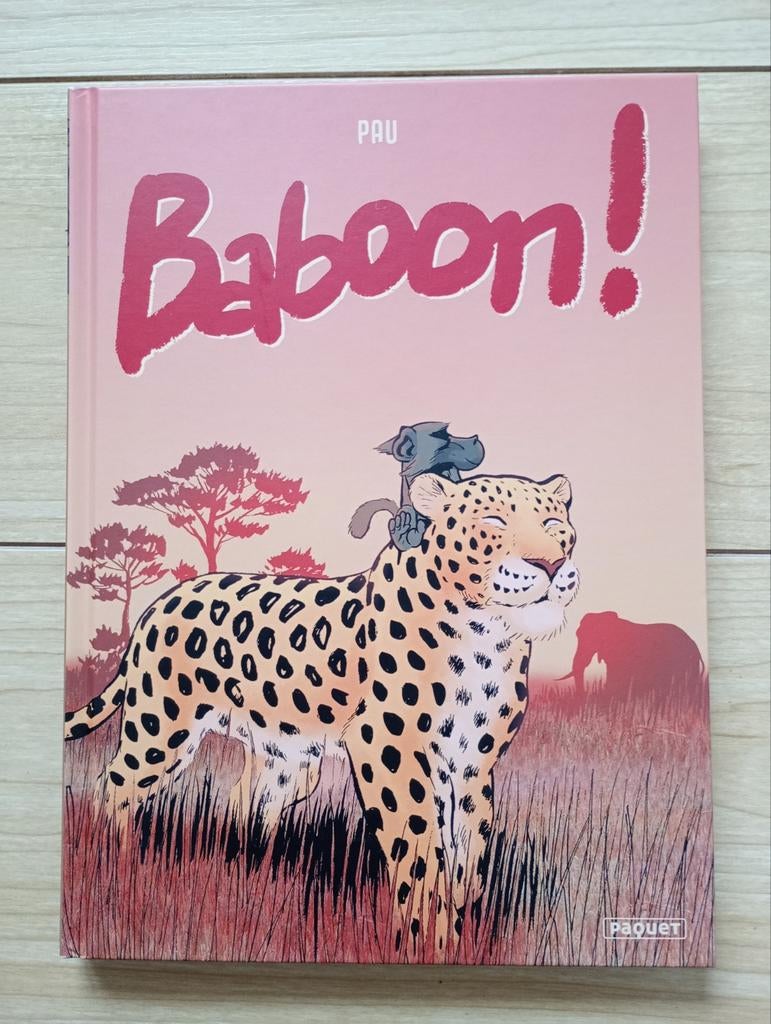 Baboon , In het Frans, Boeken, Stripverhalen, Pau, Eén stripboek, Ophalen of Verzenden, Zo goed als nieuw