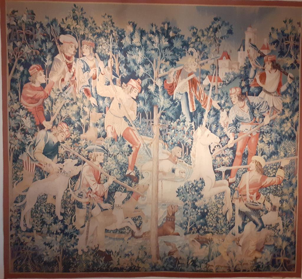 "La capture de la licorne", Enlèvement