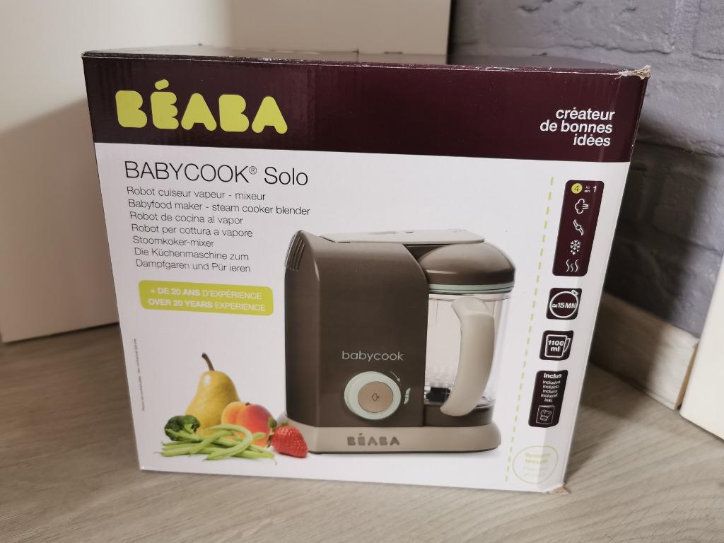 Beaba Babycook Solo + kookboek, Ophalen of Verzenden, Gebruikt, Overige typen