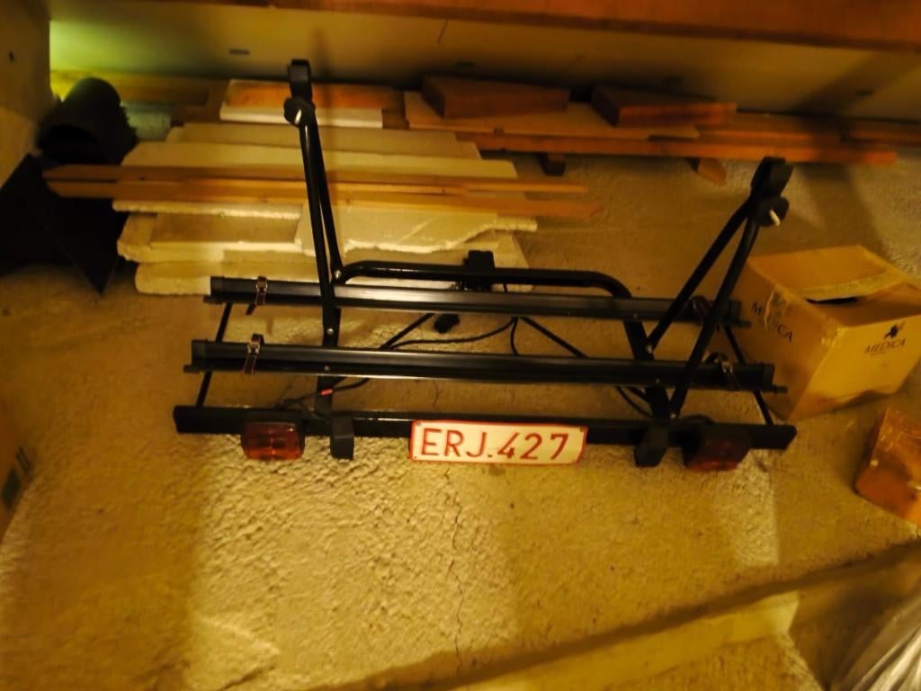 Fietsendrager, Ophalen, 2 fietsen, Gebruikt, Trekhaakdrager