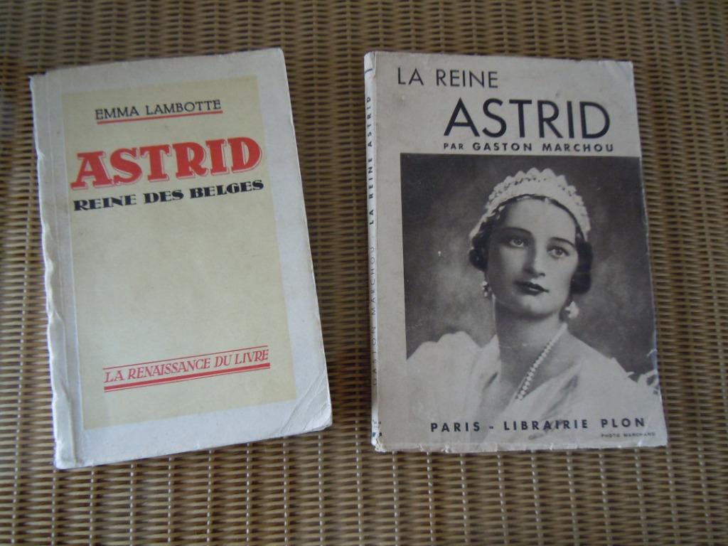 Astrid - reine des belges 1936 - la reine Astrid 1935, Collections, Enlèvement ou Envoi