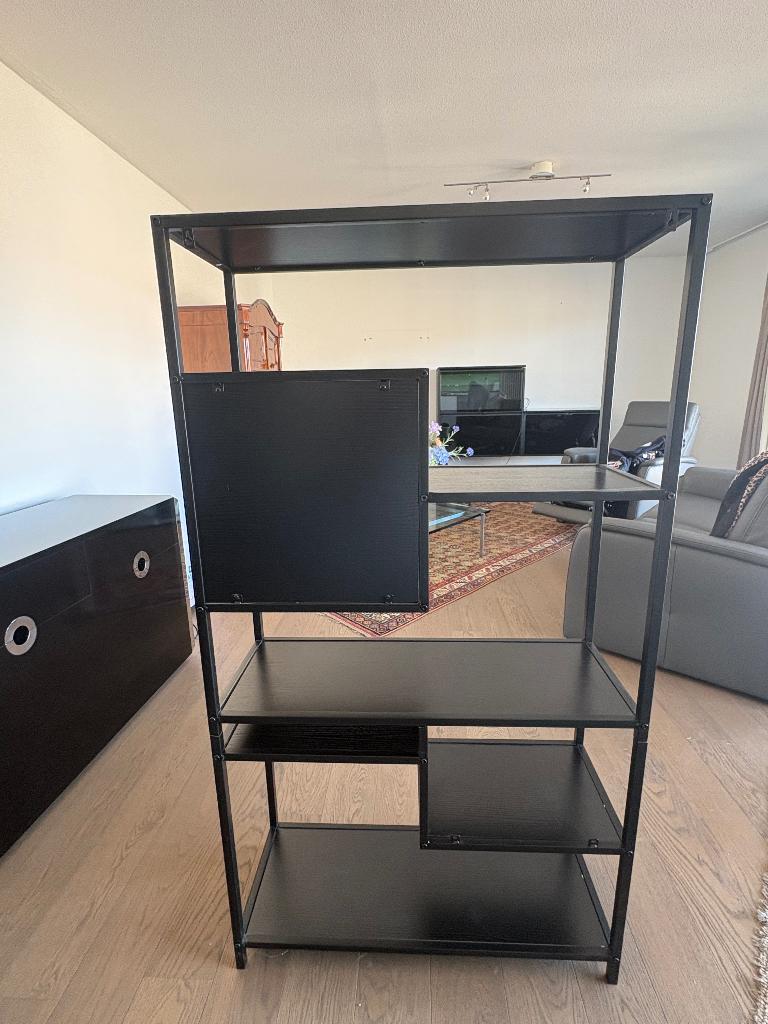 Étagère métal/bois 178×80×30, Enlèvement